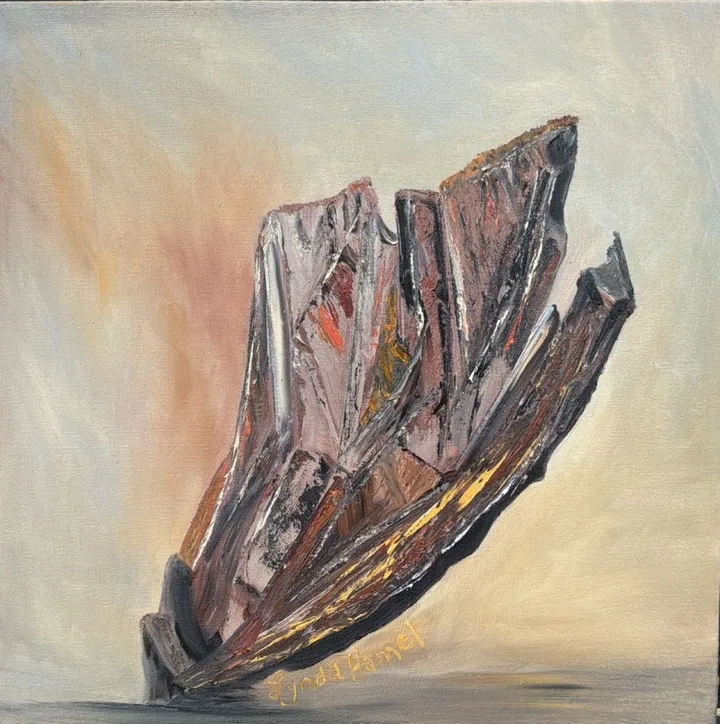 287- Façonnée par le temps, œuvre de Lynda Hamel