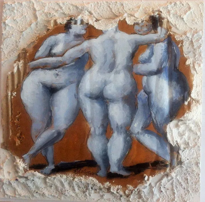 trois graces, œuvre de Elias Elie