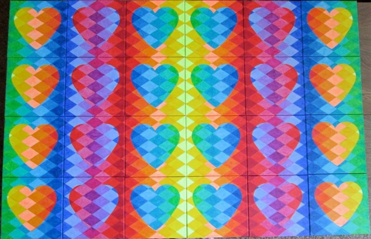 Inside Out Outside In, œuvre de Pat Guerre