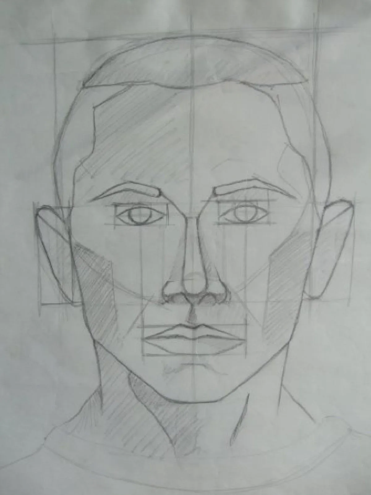 Auto portrait, œuvre de iksté art'