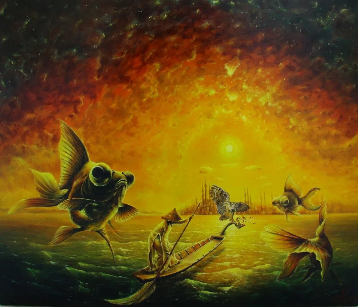 Traveler, œuvre de Andrey Kopaev