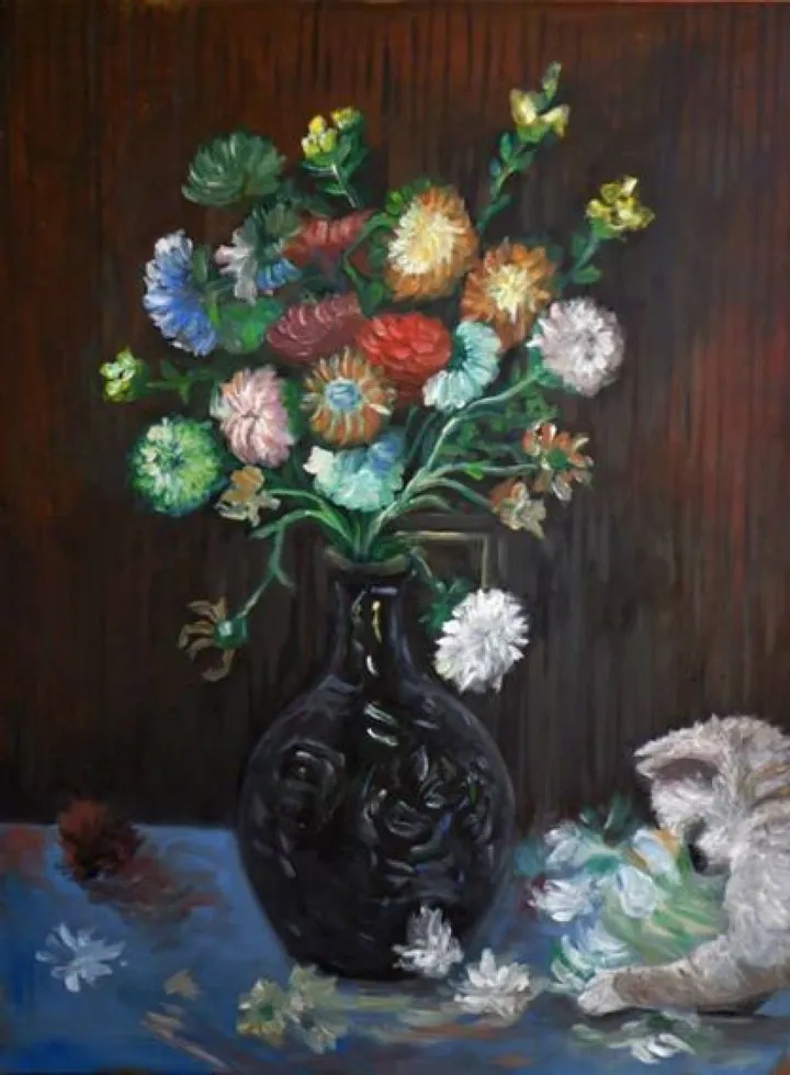 Rereading of Van Gogh, œuvre de Tânia Maria de Souza