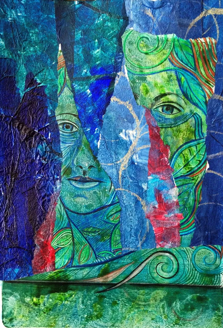Between myself, œuvre de Avelina Da Silveira