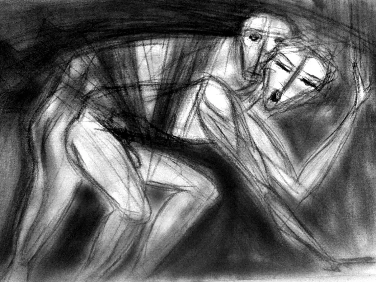Amarrado, œuvre de Javier Ruda
