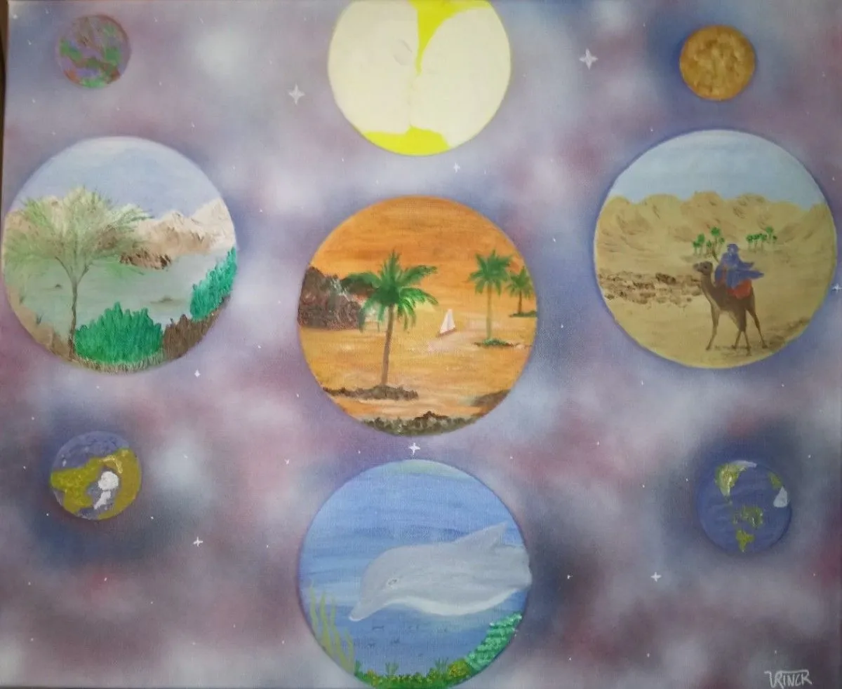 Voyages 2, artwork by Viviane RINCK