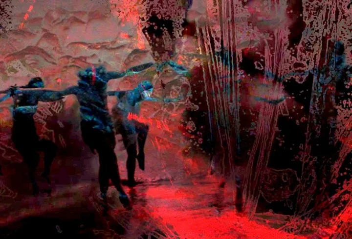 Le buisson ardent, œuvre de Diane Royer