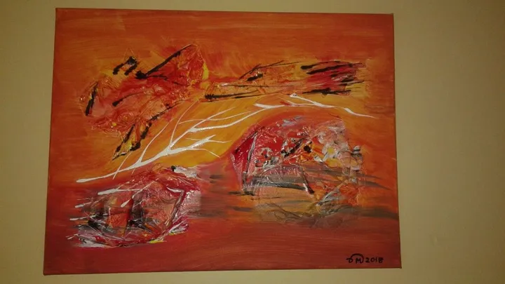 COULEURS D `AUTOMNE, œuvre de Catherine ROUCOU