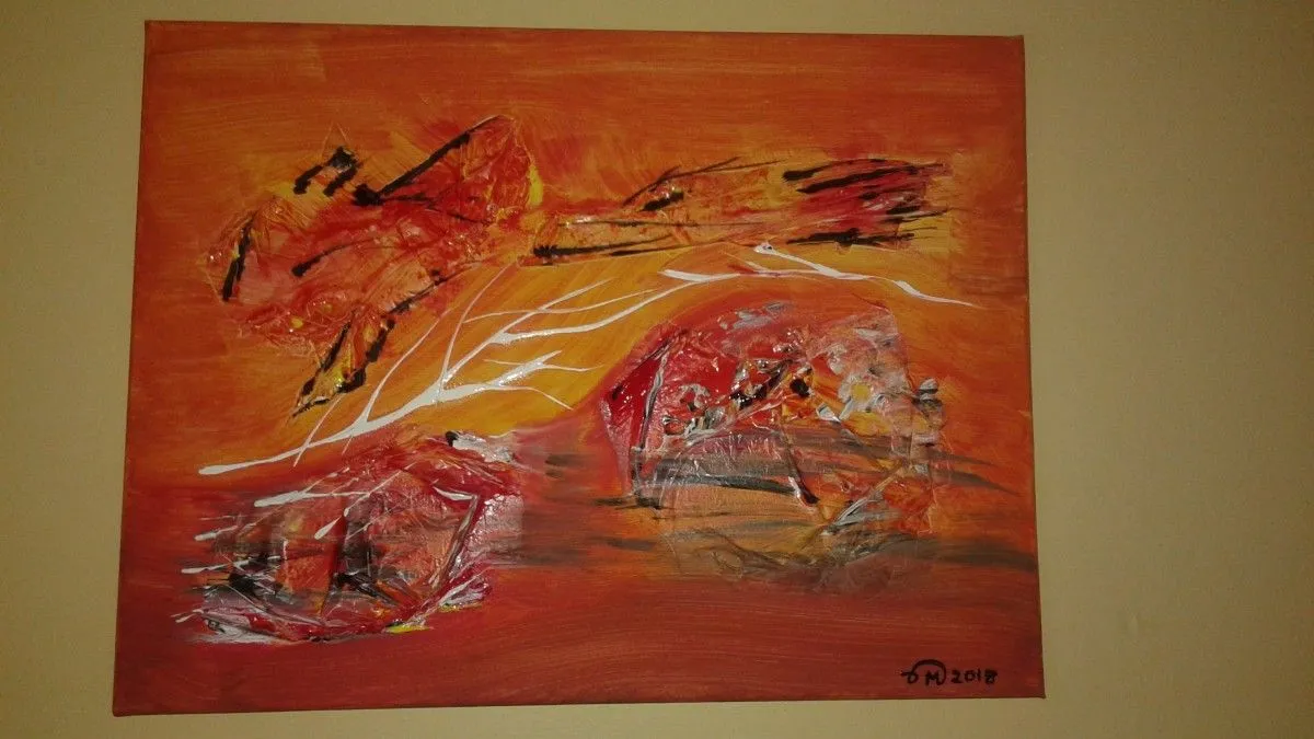 COULEURS D `AUTOMNE, œuvre de Catherine ROUCOU