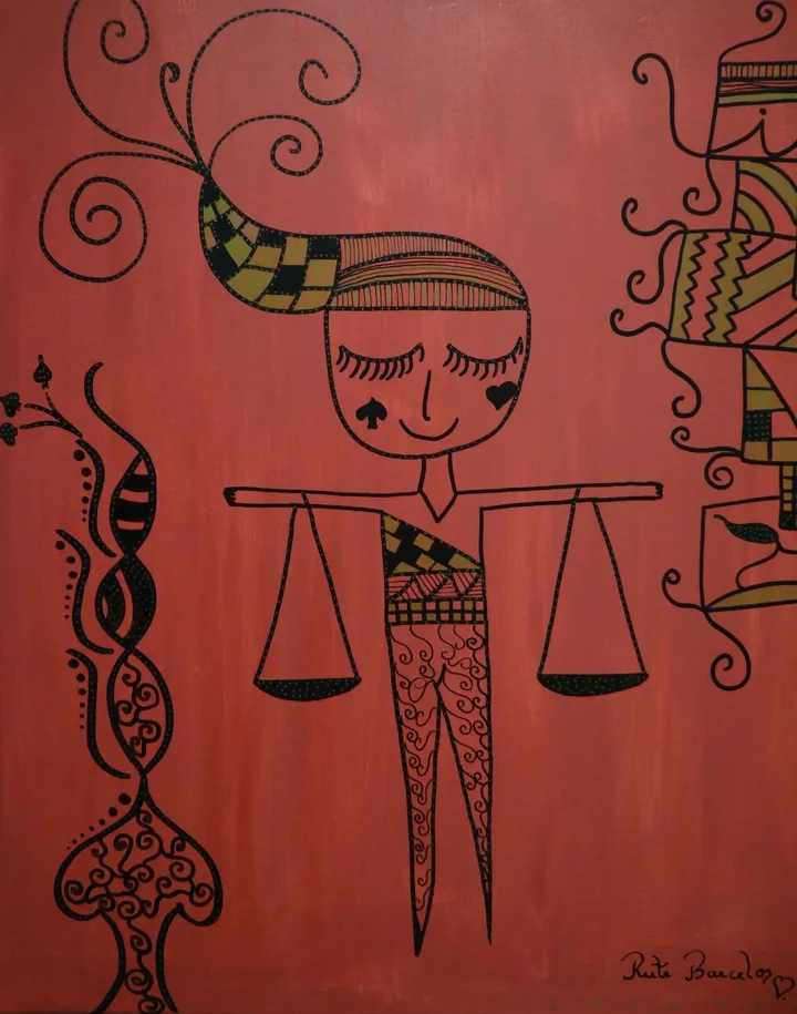 Menino e Menina (Girl and Boy), œuvre de Rute Barcelos