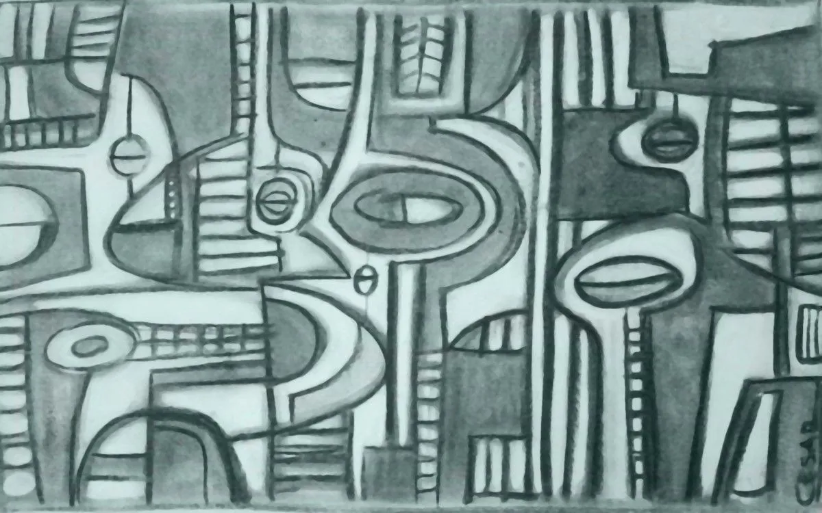 El monte, œuvre de Cesar Enrique