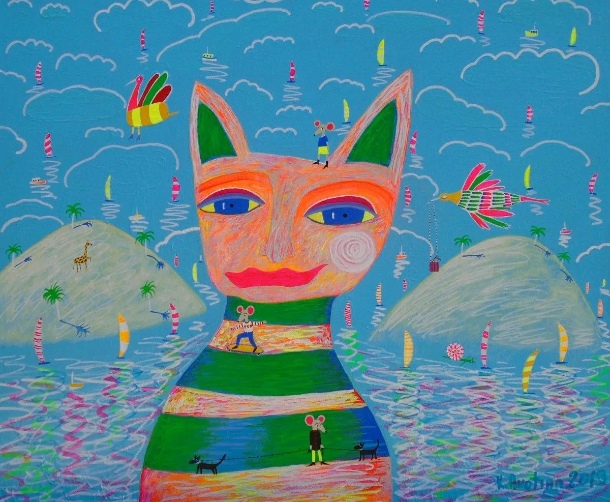 Mighty Emperor Leonardo DaFuzzu, artwork by Katrina Avotina