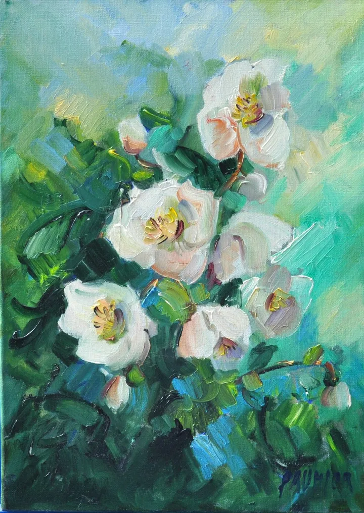 Les Hellébores, œuvre de Galerie Arnaud