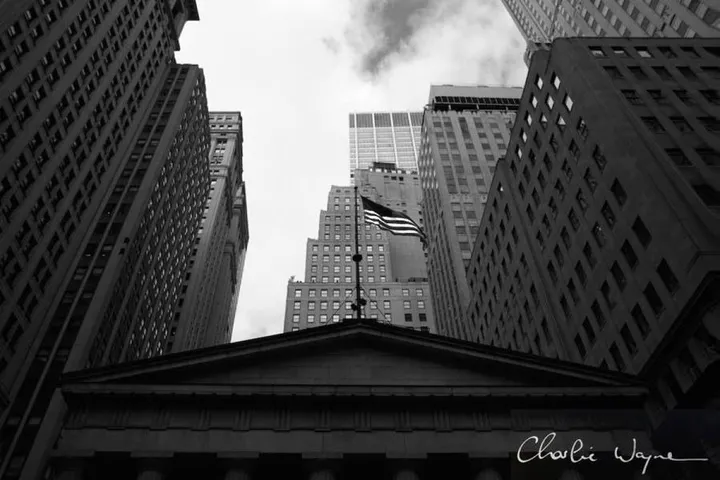 The dark side of wall street, œuvre de Charlie Wayne