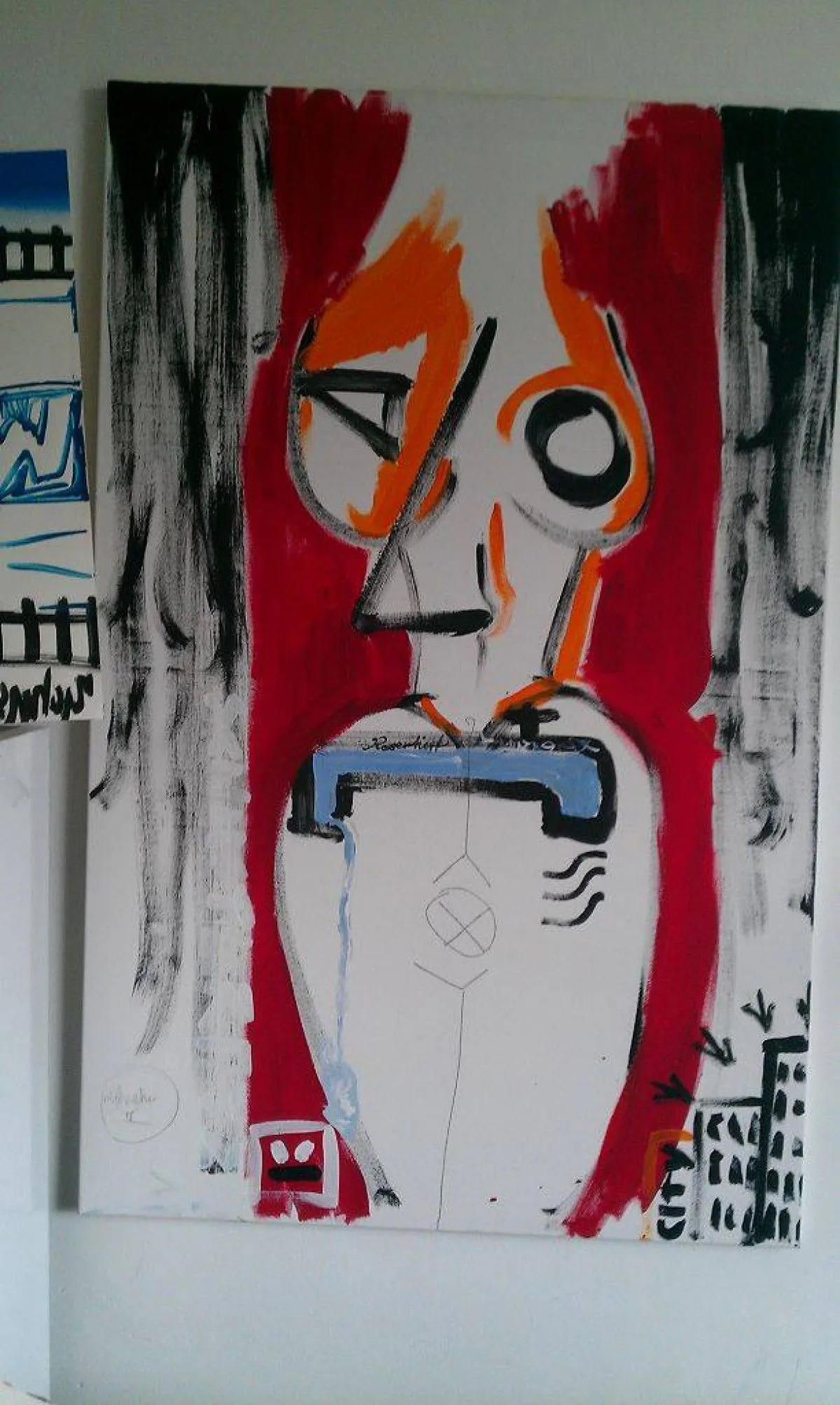 woman, artwork by Martin Schuster