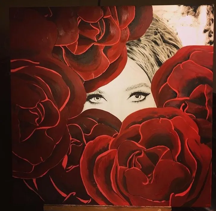 Femme, œuvre de Rima Khalife hachem