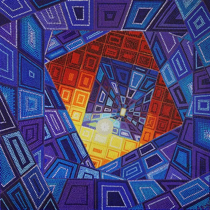 Le coeur, artwork by luc Pradel