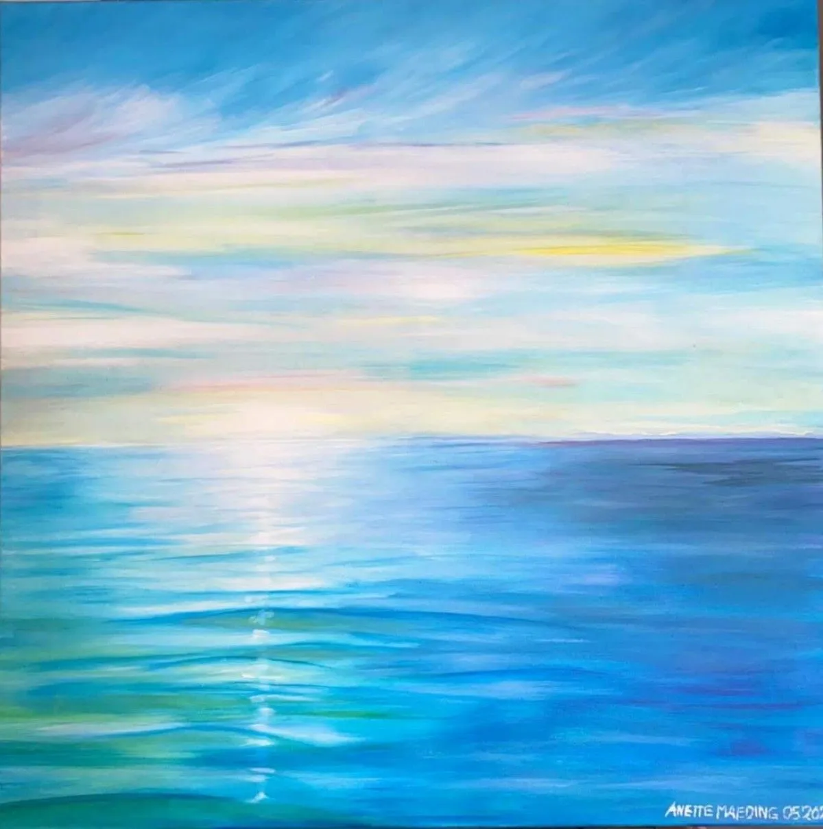 Sonnenaufgang, artwork by Anette Maeding