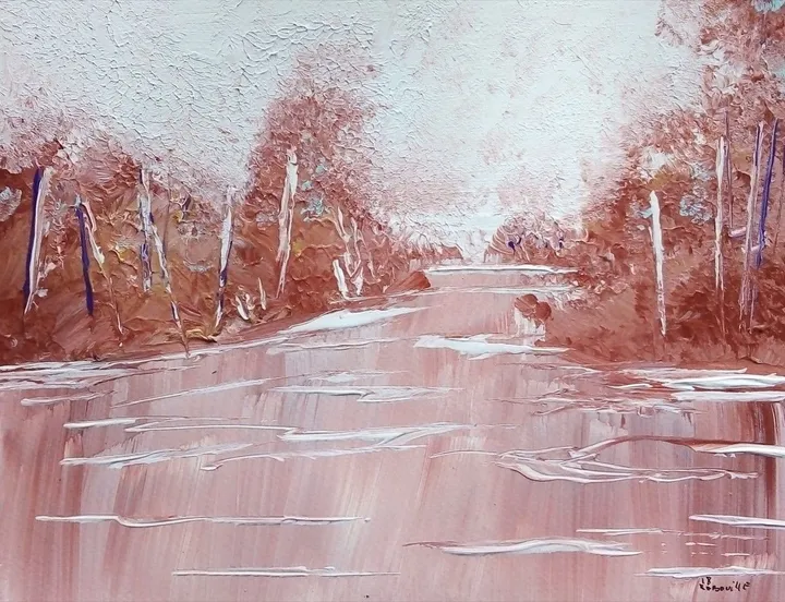 Diskar-amzer (automne), œuvre de Sylvain BOUVRON-RABOUILLE