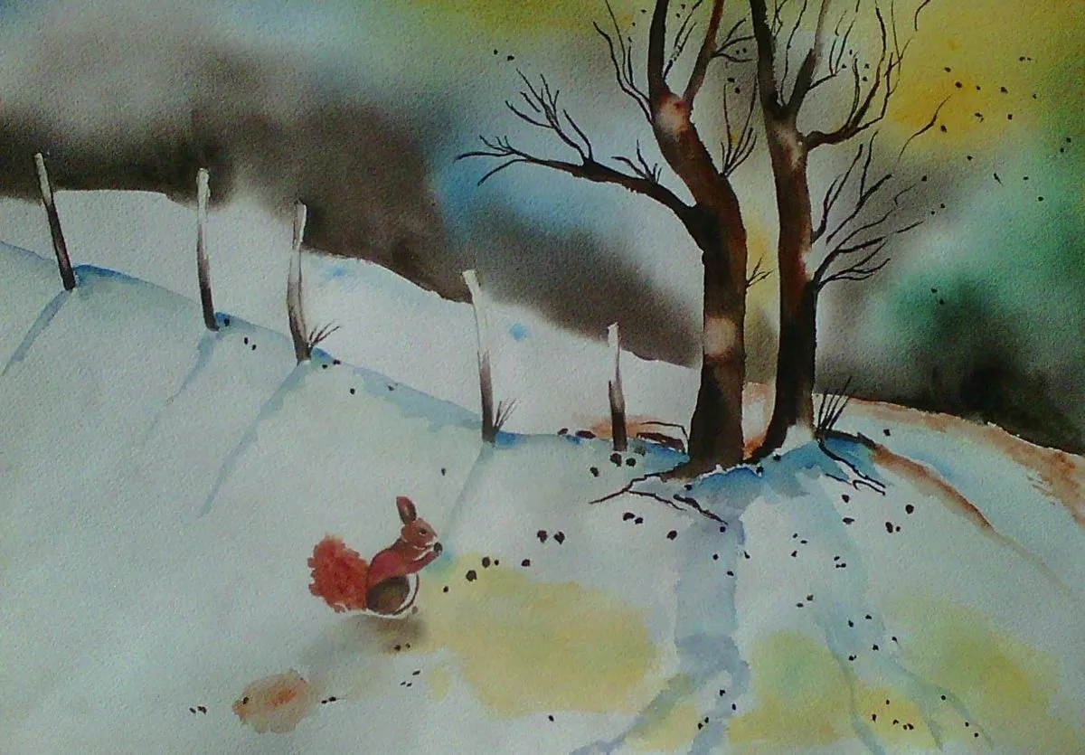 ENCHANTEMENT..., œuvre de Thérèse Hanot