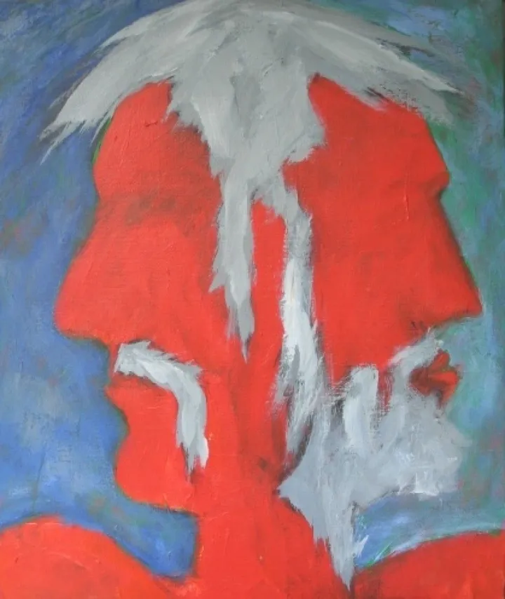 Janus, artwork by gabriel loriers