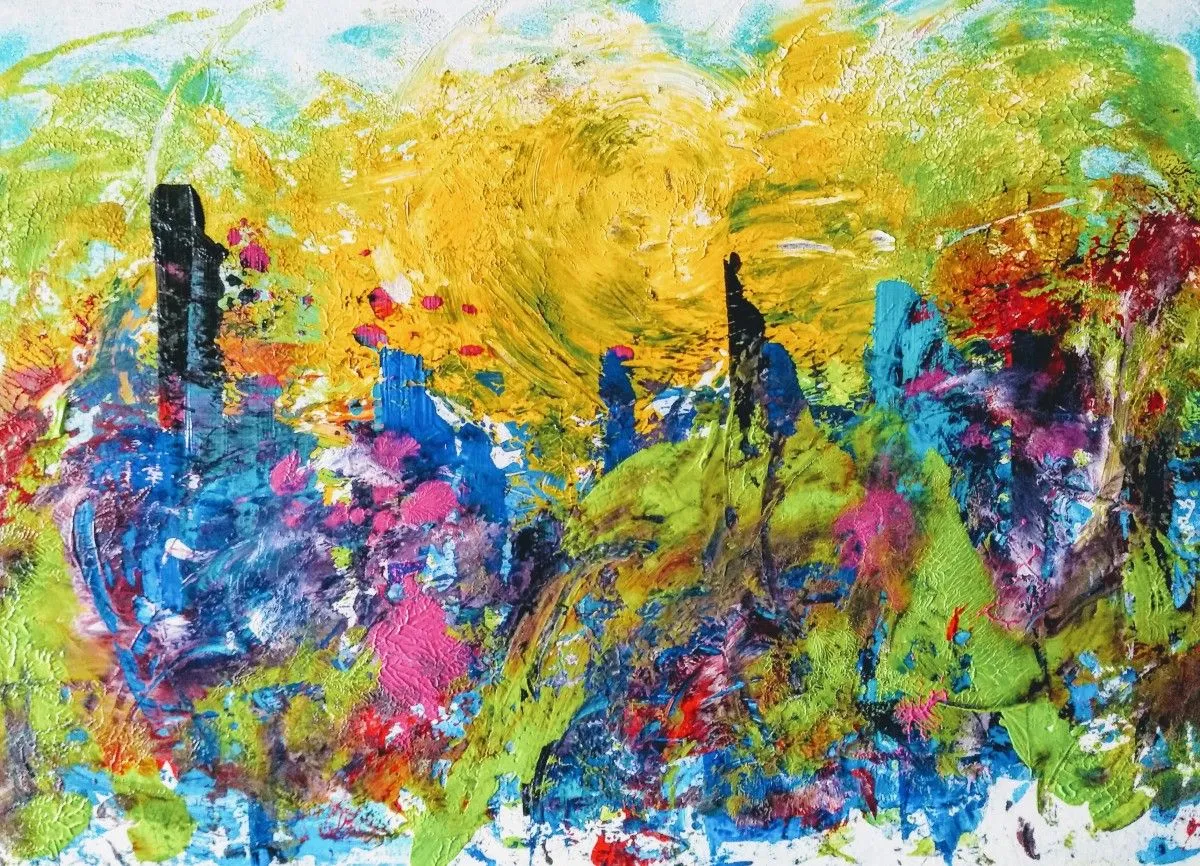 Almighty Sun, œuvre de Patrick van