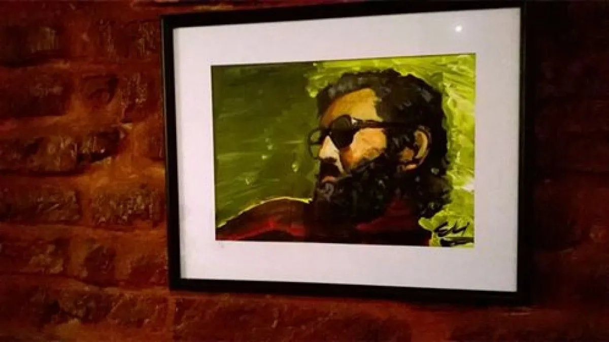 Julio Cortázar, œuvre de Eli Leonardi