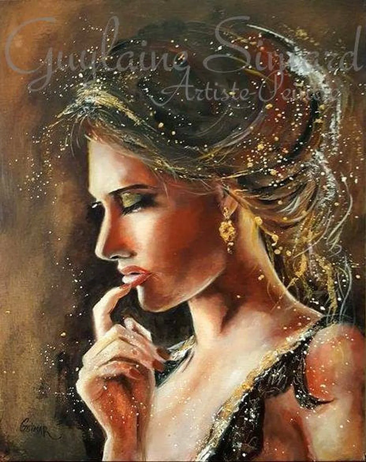 Princesse dorée (Golden princess), œuvre de Guylaine Simard