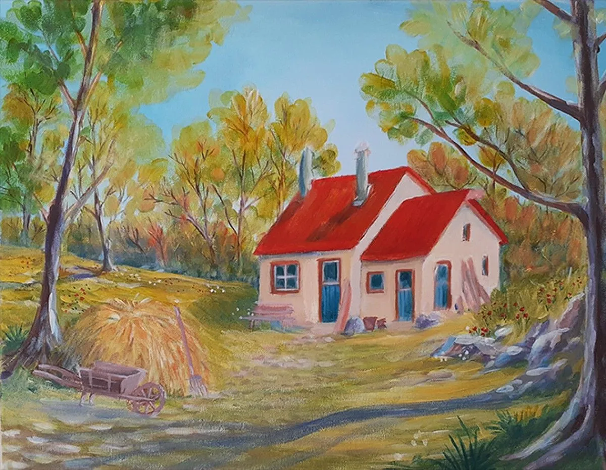 Souvenirs d'automne (Autum's memory), artwork by Marcel Ramet