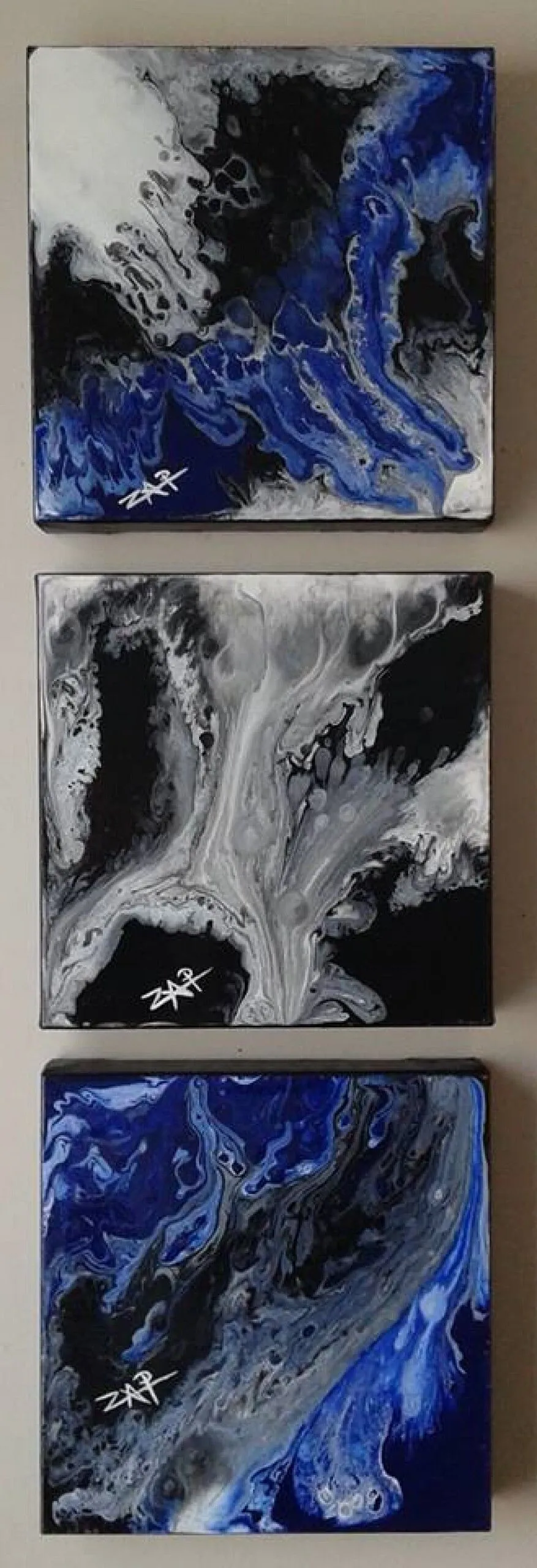 Les vagues a l'âme, artwork by Johanne Desjardins