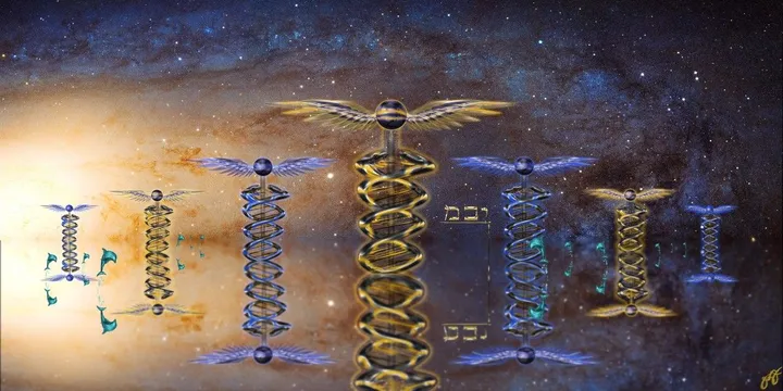 caduceus 3., artwork by Jason Lincoln Jeffers