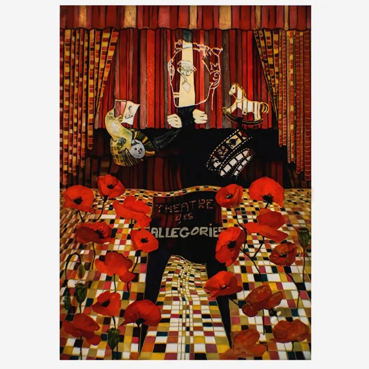 Le théâtre des Allégories, artwork by Véronique Mathian