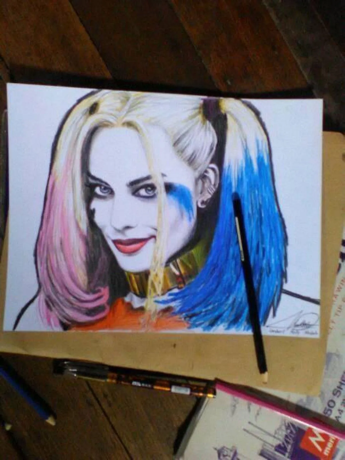 Harley Quinn, artwork by Janbert Helly Nodalo