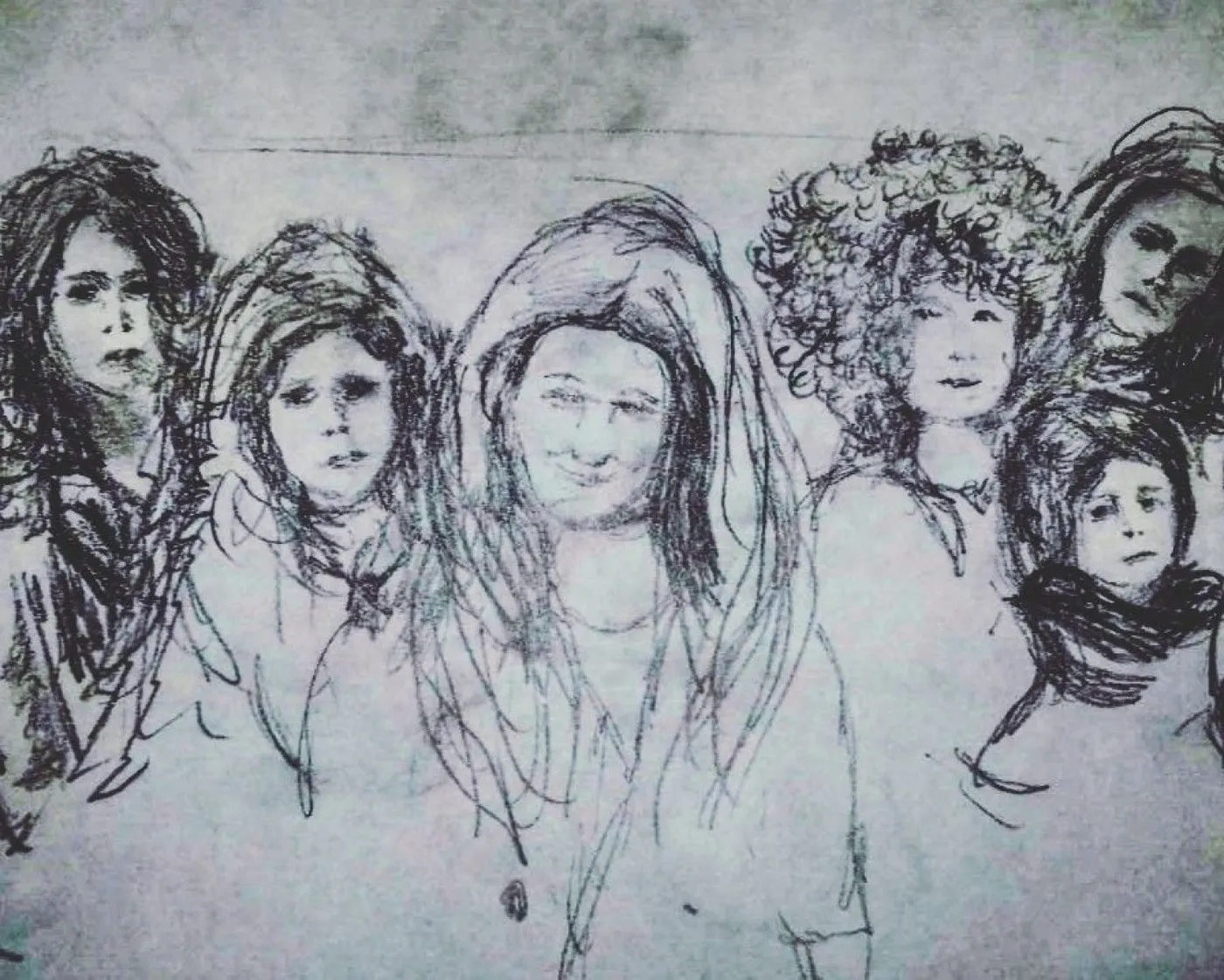 Portrait Family, œuvre de Luan Ricardo Friant