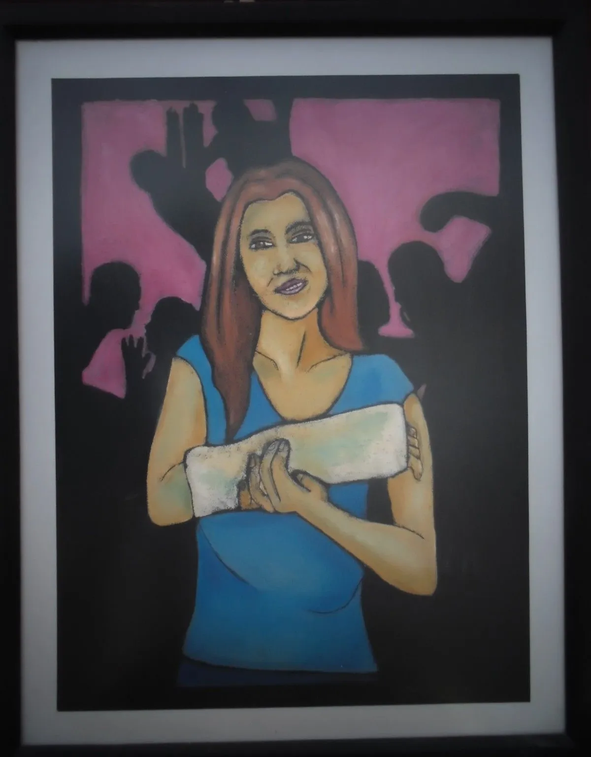 Collection inequality to women, piece 1, artwork by Margold Reina