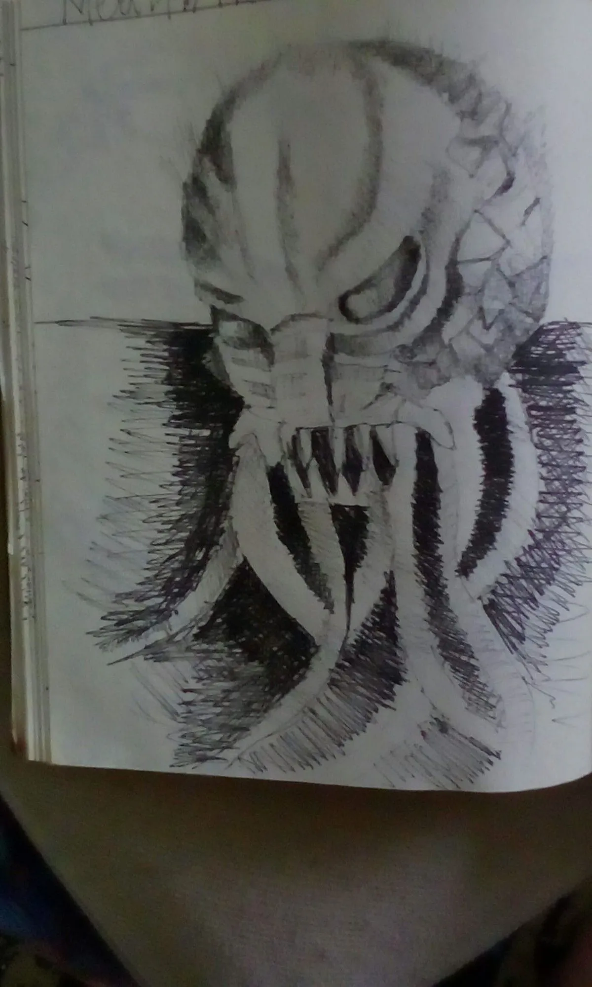 the monster inside my head, artwork by James Alexander