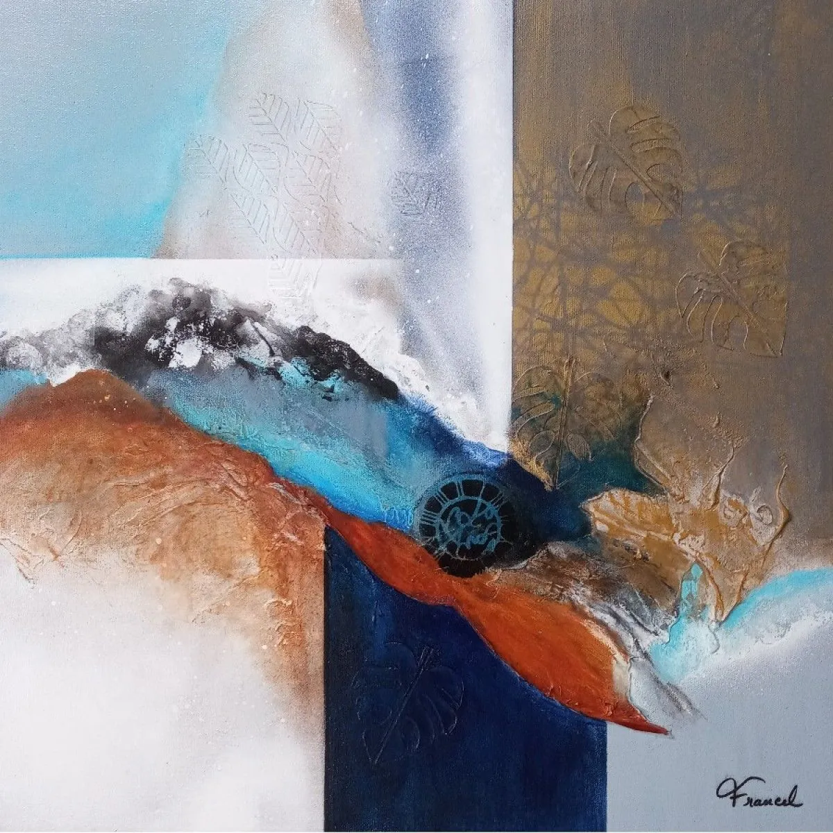 Avec le Temps 8, artwork by France Lamontagne