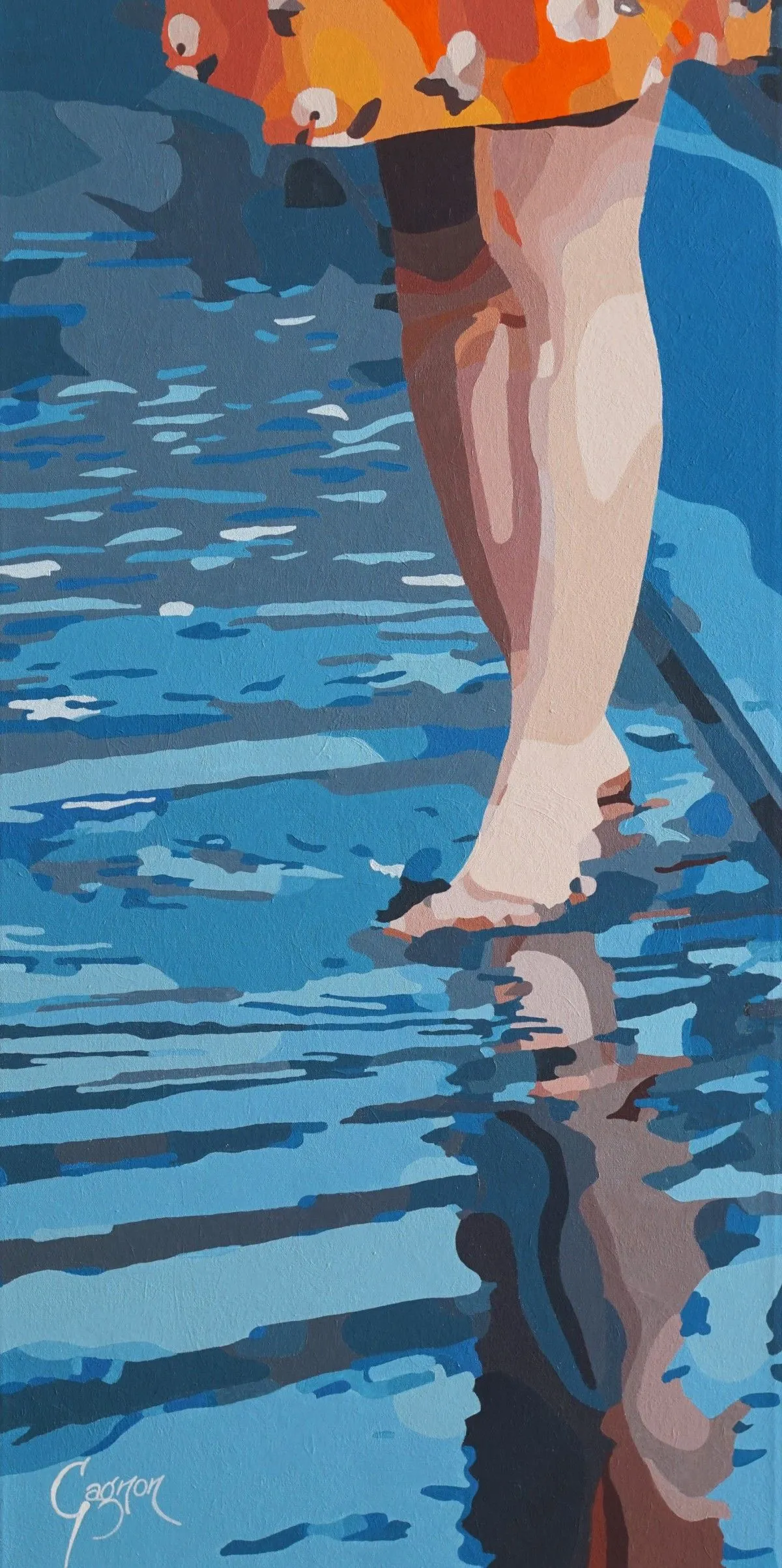 Orangeade, artwork by Lynda Gagnon