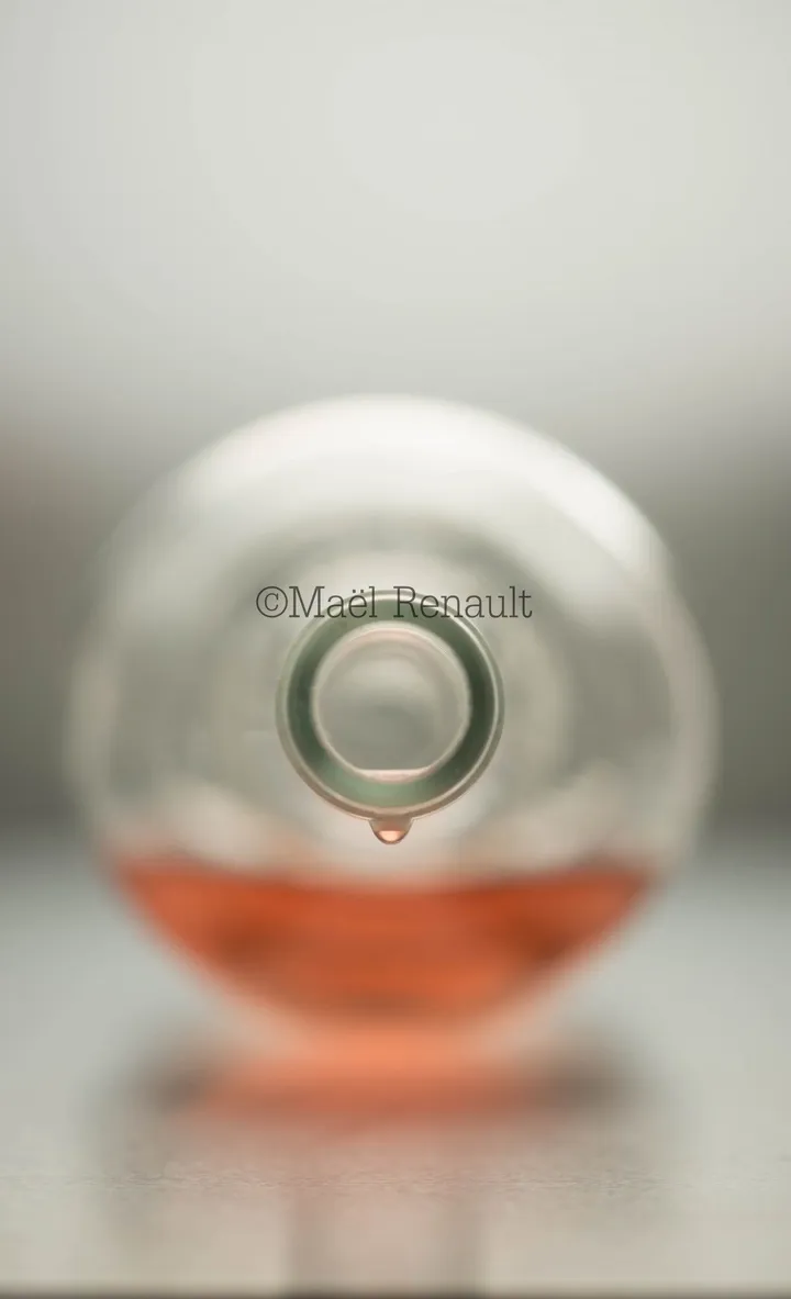 drop of rosé, œuvre de Maël Renault