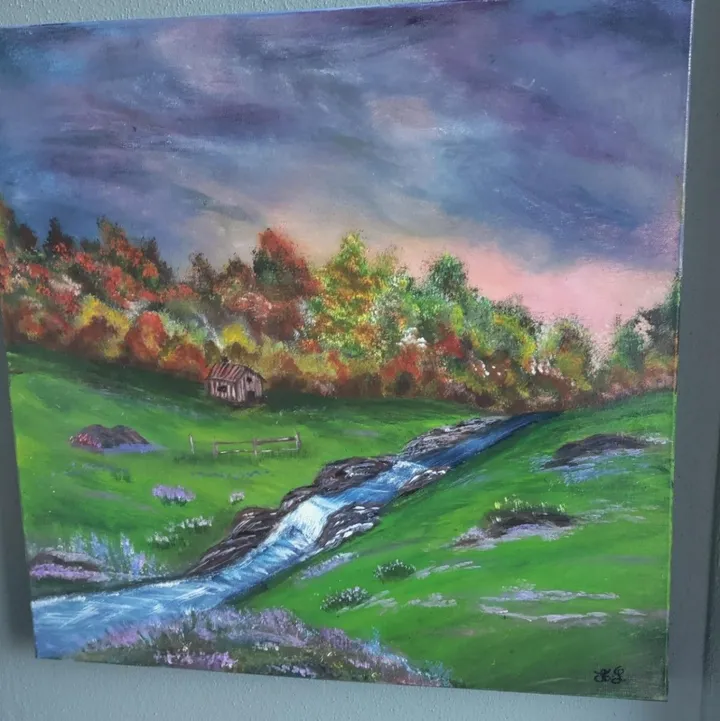 Sérénité, artwork by Alexandra Guillon