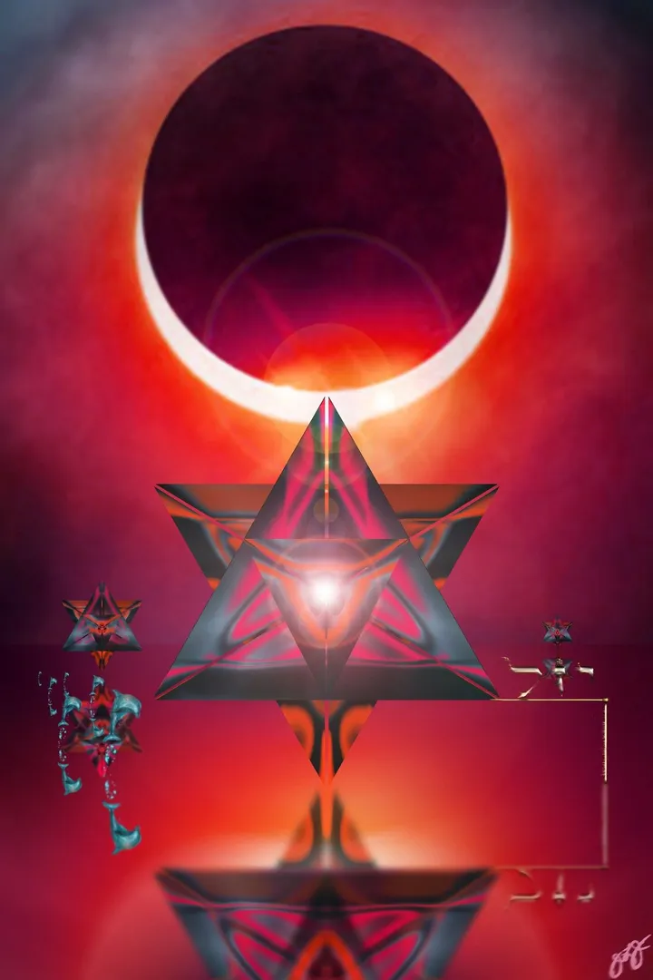merkaba 1., artwork by Jason Lincoln Jeffers
