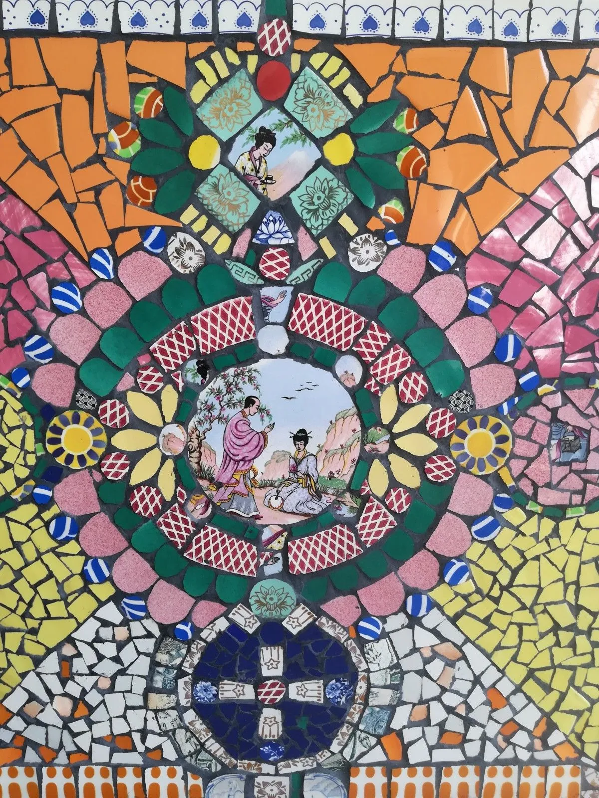 L annonciation, artwork by sandrine regare