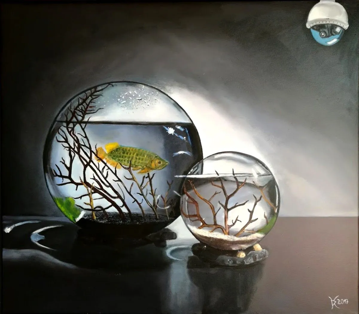 Life behind the glass, œuvre de Kiril Katsarov