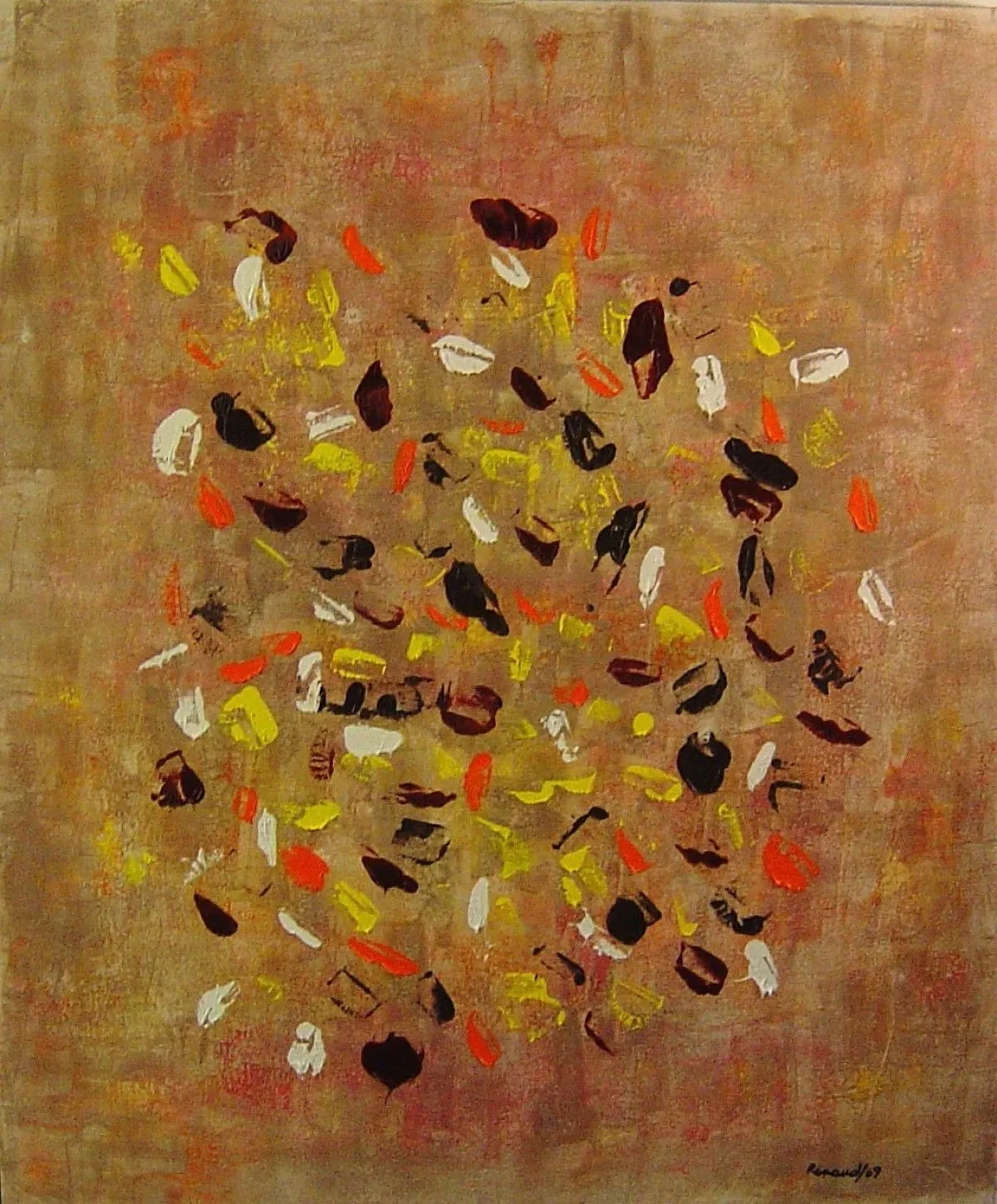 Composition 09-66, artwork by Marcel Renaud