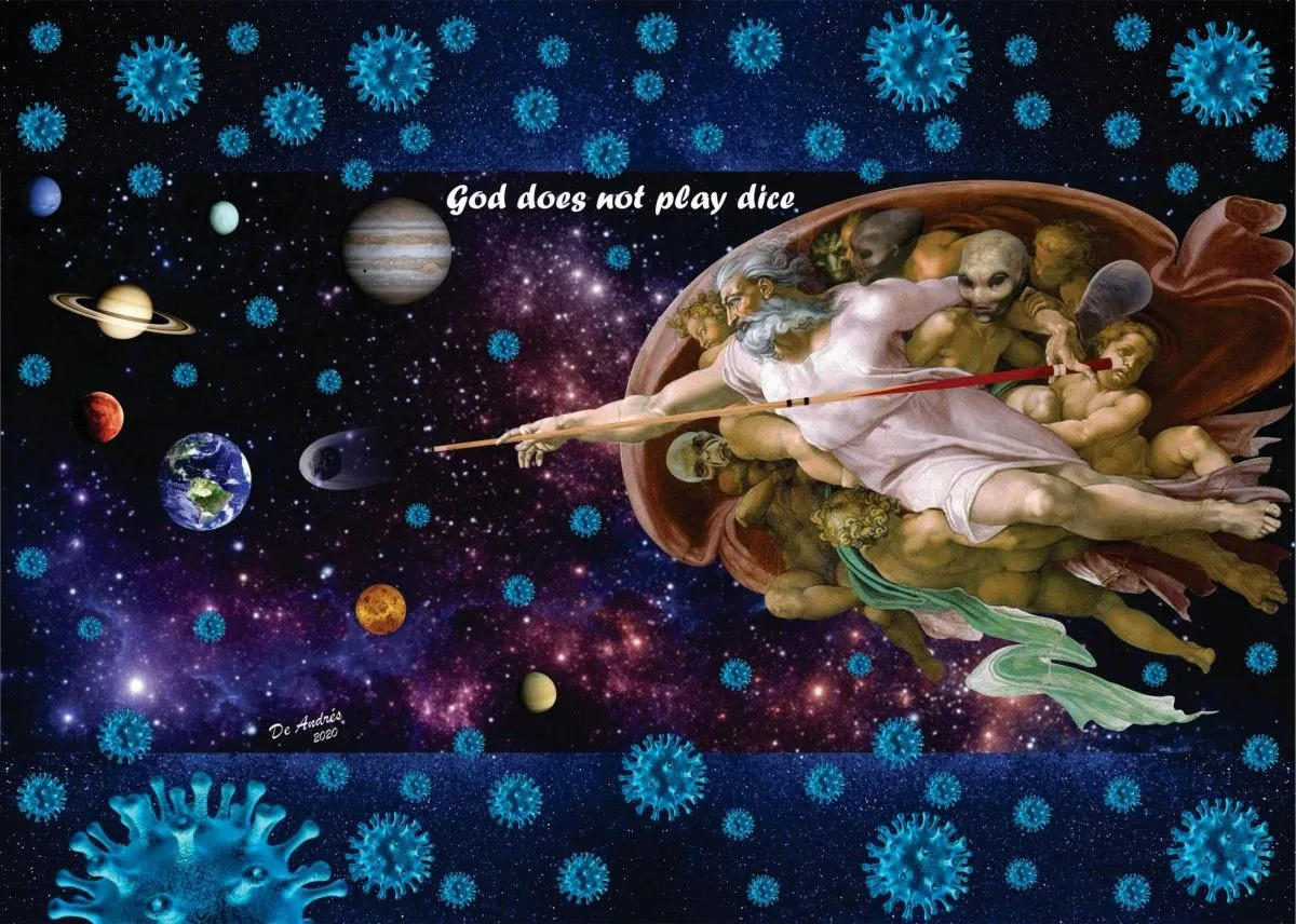 "God does not play dice", œuvre de Jose De Andres