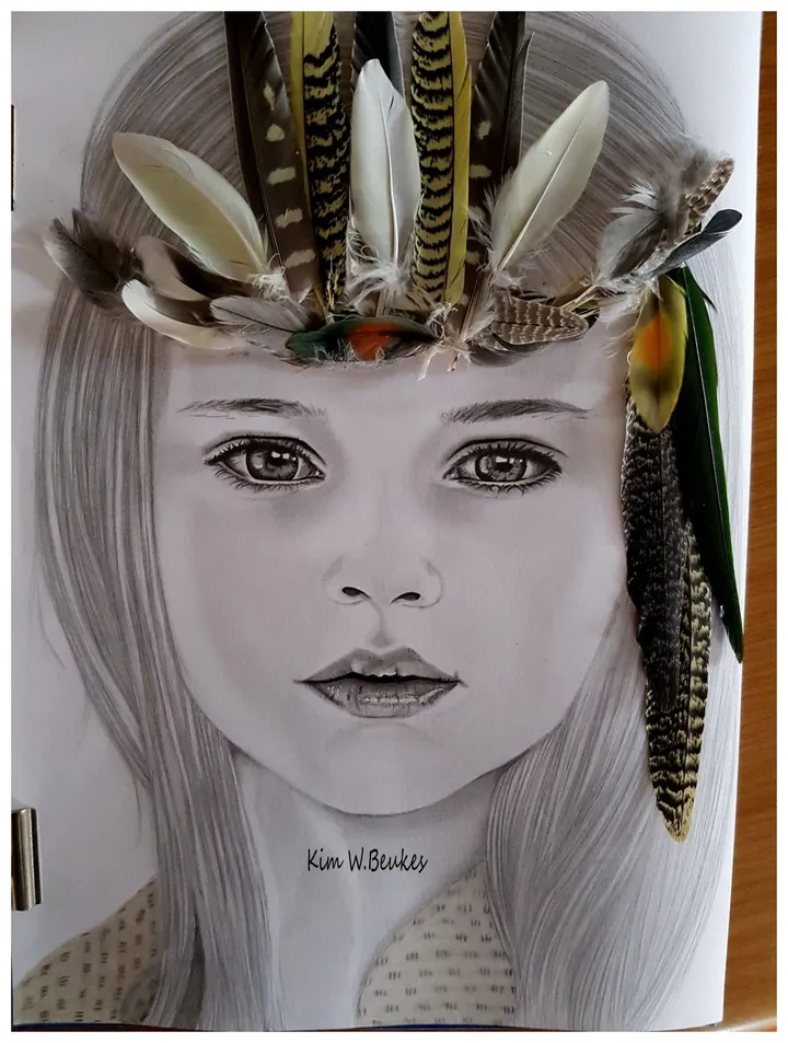 Beauty of Innocence, artwork by Patricia Worsley-Beukes