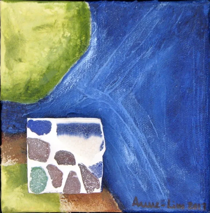 Sérénité, œuvre de Anne-Line Schoovaerts
