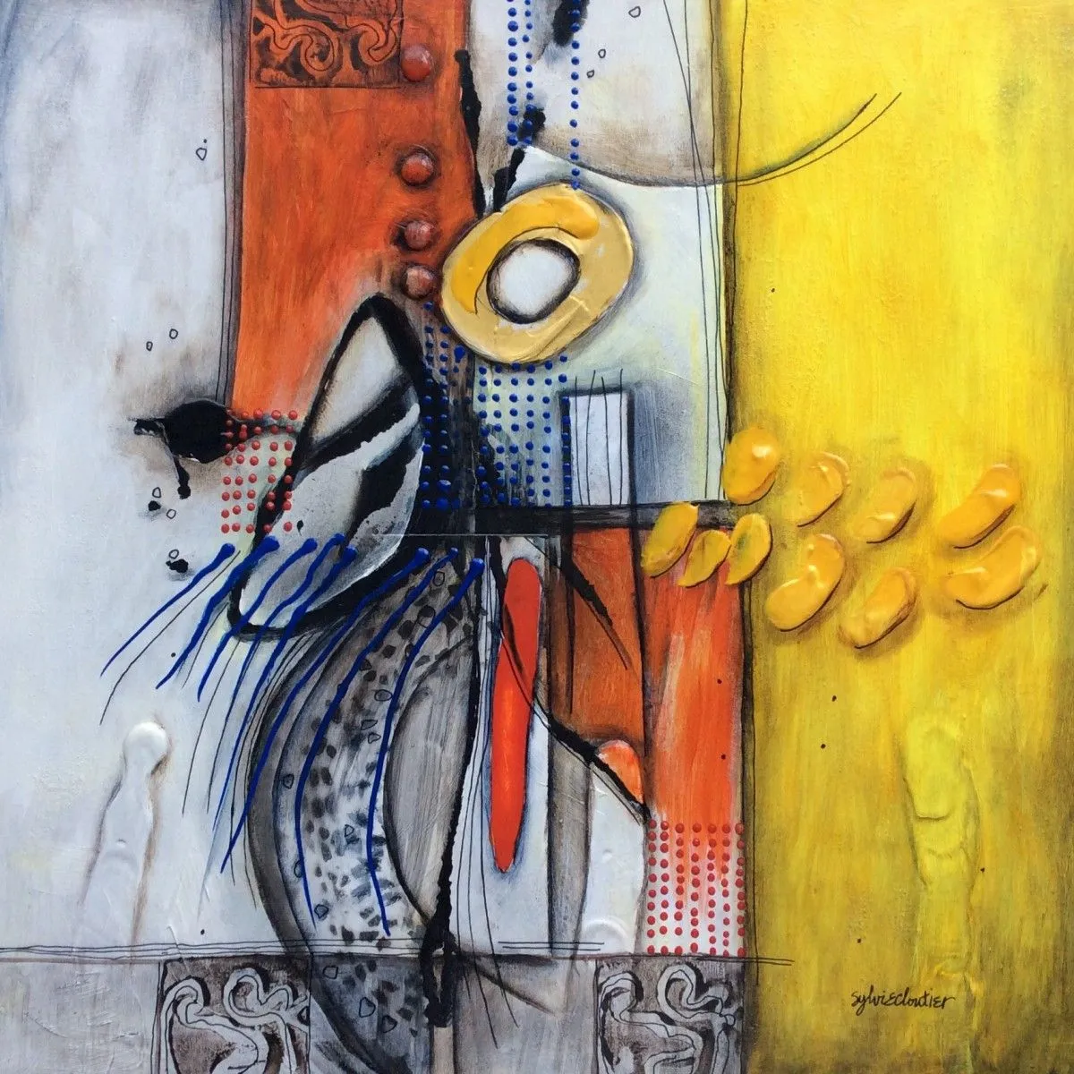 PRIMARY COLORS, œuvre de Sylvie Cloutier