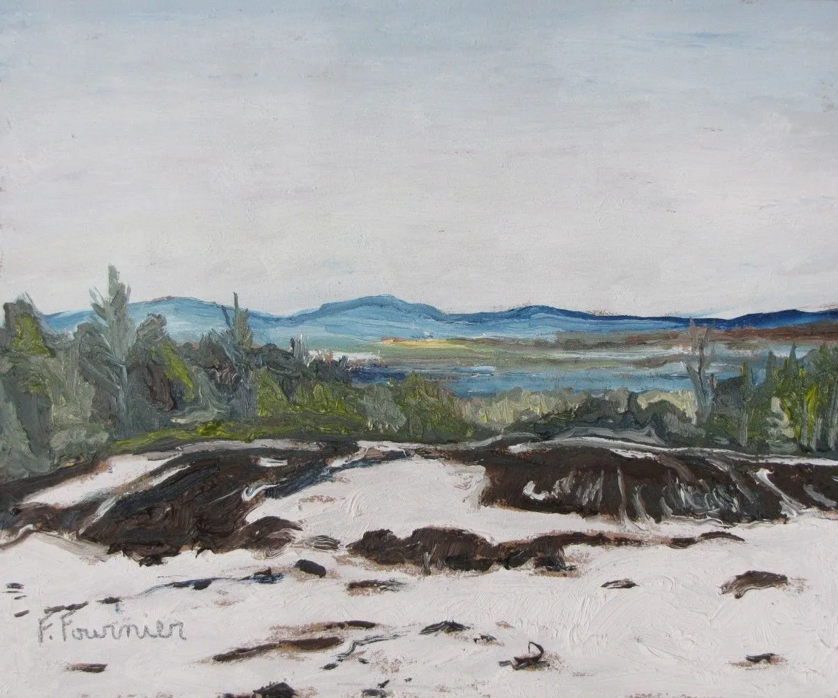 April Field, œuvre de Francois Fournier