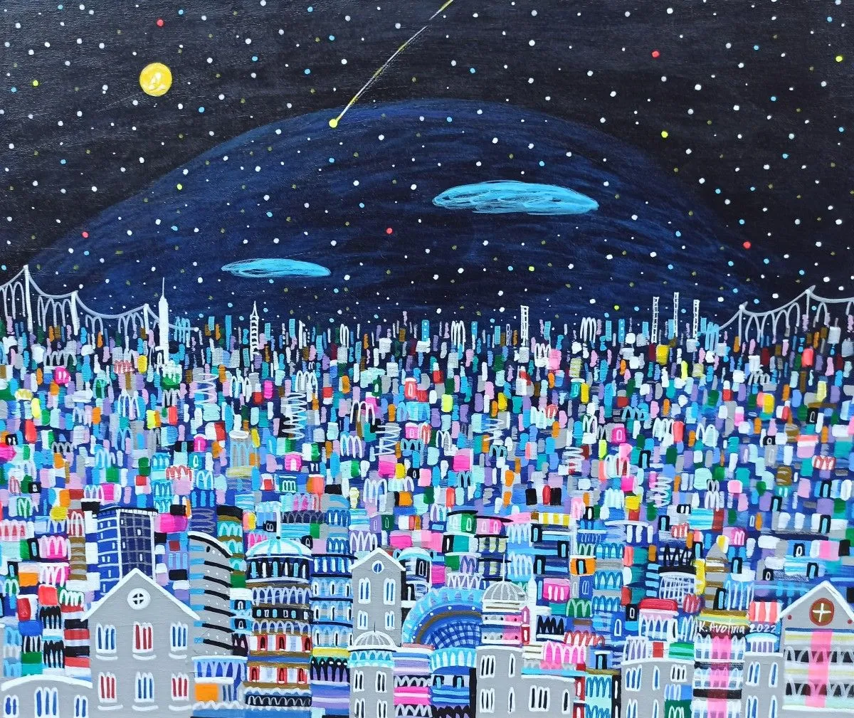 Falling Wonder, œuvre de Katrina Avotina