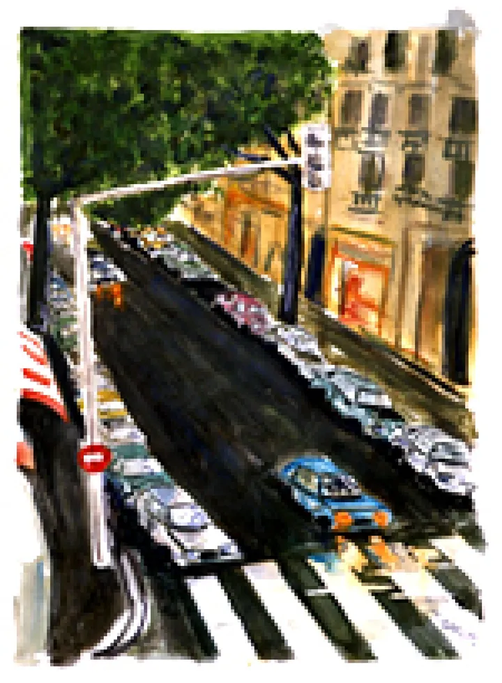 Montchat, œuvre de Patrick Tubaro